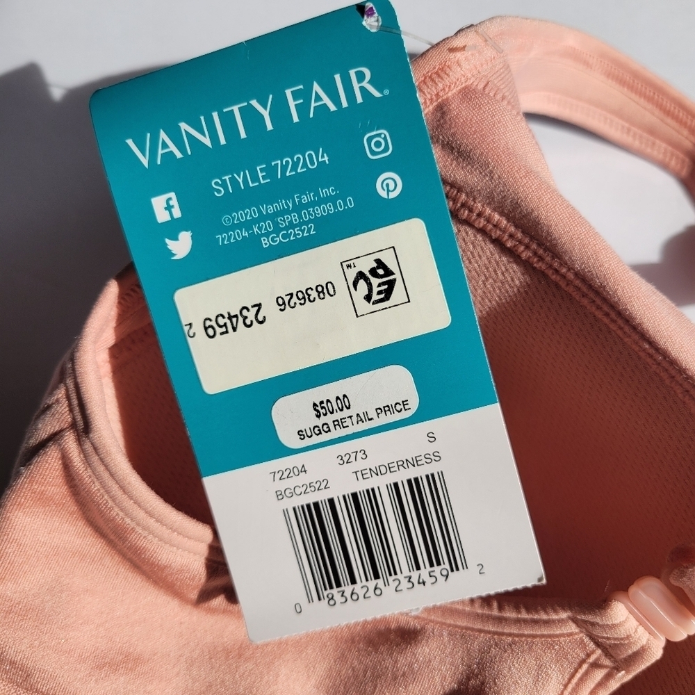 Vanity Fair Women's Pink Bra - Picture 4 of 9